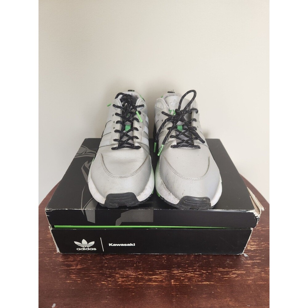 Adidas Kawasaki Ninja ZX 22 Boost Silver Metallic Men 11.5 Sneakers